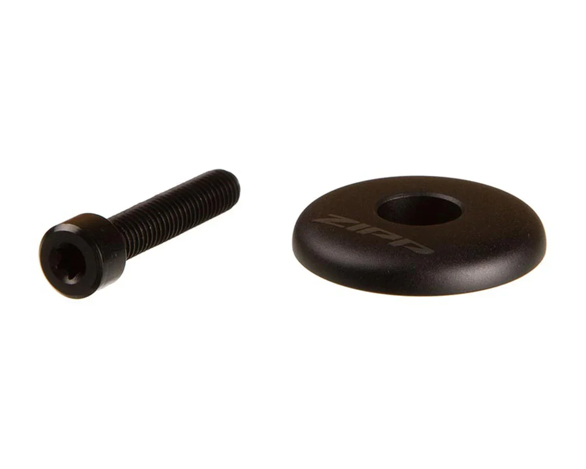 Zipp Top Cap (Black) (w/T25 Bolt)